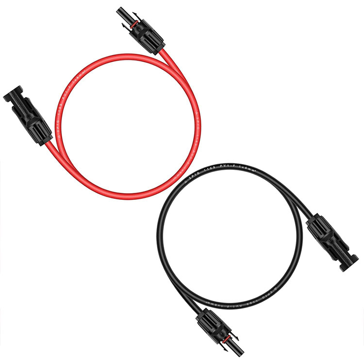 3Ft 10AWG fotovoltaisk kabel til solar Charge Controller